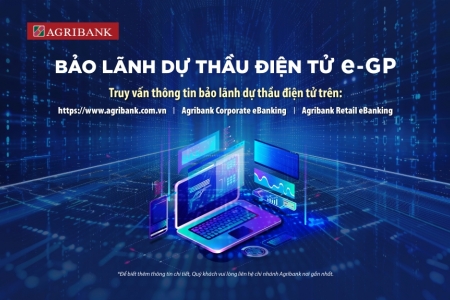 Doanh nghiệp, nhà thầu có thể truy vấn thông tin bảo lãnh dự thầu điện tử e-GP trên các kênh ngân hàng số của Agribank