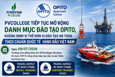 PVCollege nâng tầm thương hiệu đào tạo với loạt chương trình OPITO mới