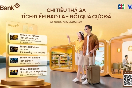 Thẻ tín dụng LPBank thiết lập chuẩn mực dịch vụ theo phân khúc, gia tăng giá trị trên từng giao dịch