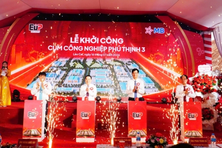 Lào Cai khởi công Cụm công nghiệp Phú Thịnh 3, tạo quỹ đất sạch thu hút đầu tư