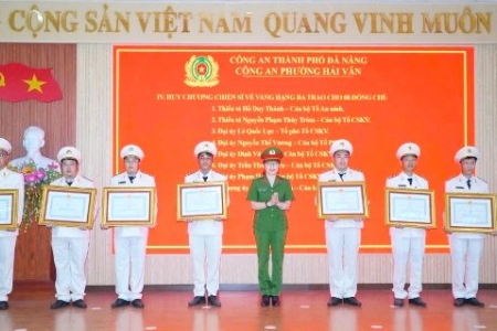 Đà Nẵng: Công an phường Hải Vân đạt nhiều thành tích trong đấu tranh với các loại tội phạm