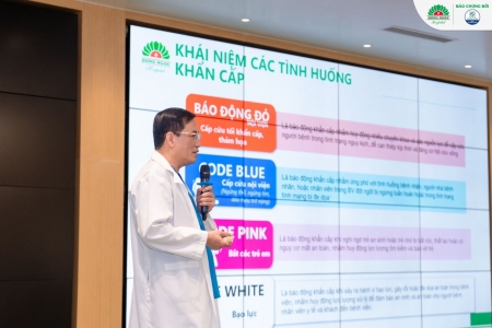 BVĐK Hồng Ngọc nâng cao năng lực ứng phó khẩn cấp, vì một môi trường khám chữa bệnh an toàn