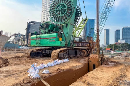 Hà Nội: Tuyến đường sắt đô thị số 5 chính thức bước vào giai đoạn thi công ngầm