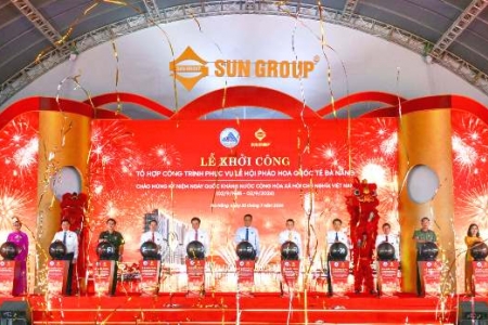 Đà Nẵng: Khởi công siêu tổ hợp sự kiện quốc tế gần 10.750 tỷ đồng mang tên Sun Galaxy Complex