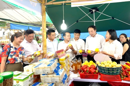 Liên minh Hợp tác xã tỉnh Bắc Ninh triển khai xúc tiến thương mại tại thành phố Hà Nội