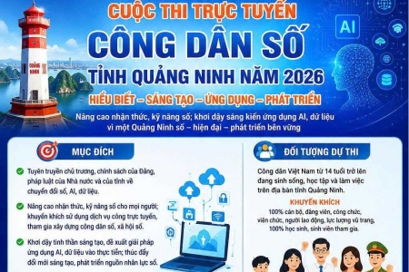 Phát động Cuộc thi trực tuyến “Công dân số tỉnh Quảng Ninh” năm 2026