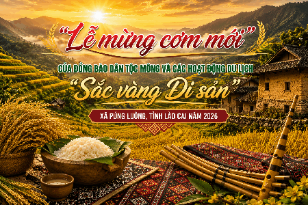 Lào Cai: Phát huy di sản “Lễ mừng cơm mới”, quảng bá danh thắng Ruộng bậc thang Púng Luông