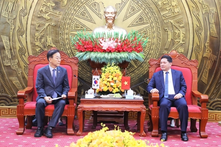 Thúc đẩy quan hệ hợp tác giữa Bộ Đất đai, Hạ tầng và Giao thông Hàn Quốc với tỉnh Bắc Ninh