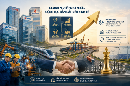 Xây dựng doanh nghiệp Nhà nước đủ mạnh để dẫn dắt nền kinh tế