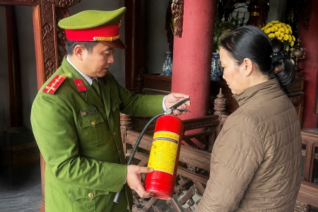 Bắc Ninh: Nâng cao hiệu quả công tác phòng cháy, chữa cháy tại các di tích lịch sử - văn hóa