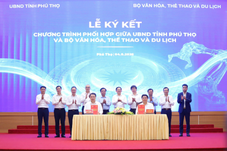 Bộ VHTTDL và Phú Thọ hợp tác xây dựng nền tảng dữ liệu quản trị du lịch