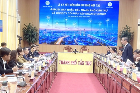 Tập đoàn CT Group ký kết hợp tác UBND TP. Cần Thơ