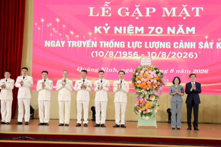 Quảng Ninh: Gặp mặt kỷ niệm 70 năm ngày truyền thống lực lượng cảnh sát kinh tế