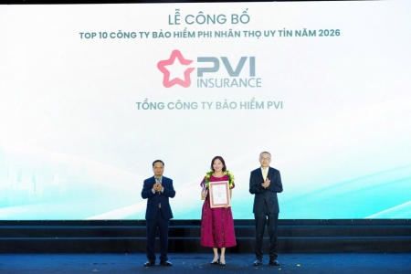 PVI - Top 10 Công ty bảo hiểm phi nhân thọ uy tín Việt Nam năm 2026