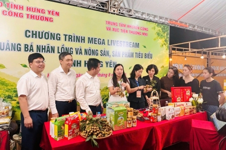 Livestream quảng bá nhãn lồng Hưng Yên: Hơn 15.000 lượt xem, gần 500 đơn hàng được chốt thành công