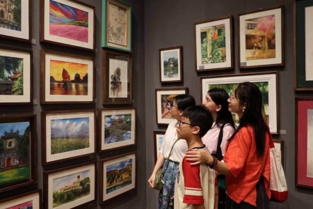 Triển lãm “Ngàn năm di sản” tại Văn Miếu - Quốc Tử Giám