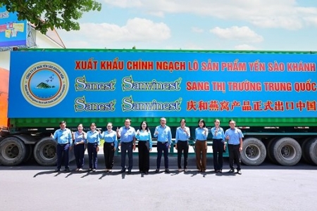 Công ty Yến sào Khánh Hòa: 7 tháng năm 2026 xuất khẩu đạt hơn 1 triệu USD