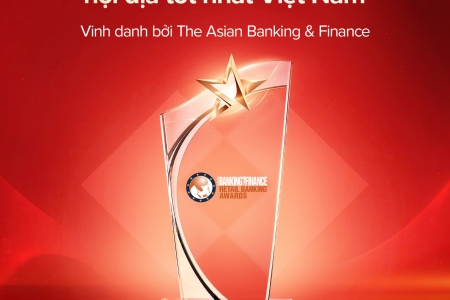 Techcombank là Ngân hàng Bán lẻ nội địa tốt nhất Việt Nam trong 5 năm liên tiếp