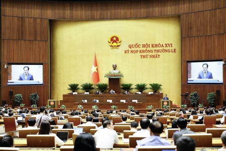 Quốc hội kết thúc đợt 1 Kỳ họp không thường lệ thứ Nhất