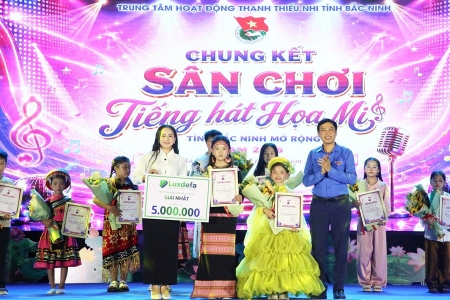 Sôi nổi Chung kết Sân chơi “Tiếng hát họa mi” tỉnh Bắc Ninh