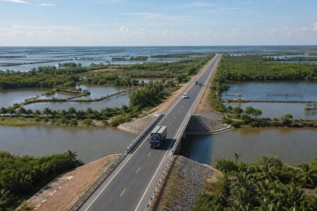 Cà Mau thông qua dự án đường ven biển hơn 3.766 tỷ đồng