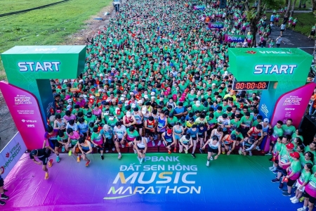 Hàng nghìn runner hẹn nhau về Đồng Tháp khám phá mùa hội VPBank Đất Sen Hồng Music Marathon 2026