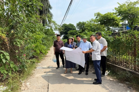 Hà Nội: Phường Hoàng Liệt tập trung giải phóng mặt bằng Dự án Trục không gian Quốc lộ 1A