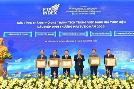 Hà Nội phát huy lợi thế từ các FTA, xuất khẩu 7 tháng đạt gần 12,82 tỷ USD