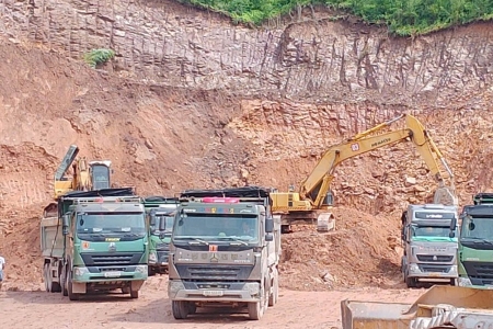 Bắc Ninh: Bảo đảm nguồn cung đất san lấp phục vụ thi công Cảng hàng không quốc tế Gia Bình