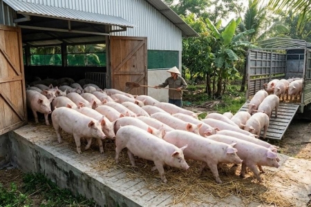 Giá heo hơi hôm nay 18/10: Giảm diện rộng, mốc 50.000 đồng/kg xuất hiện ở nhiều nơi