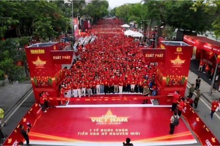 Sắp diễn ra hoạt động đi bộ toàn quốc "Cùng Việt Nam tiến bước" mùa thứ hai