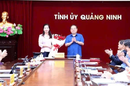 Ban Bí thư chuẩn y bà Nguyễn Thị Hạnh tham gia Ban Thường vụ Tỉnh ủy Quảng Ninh