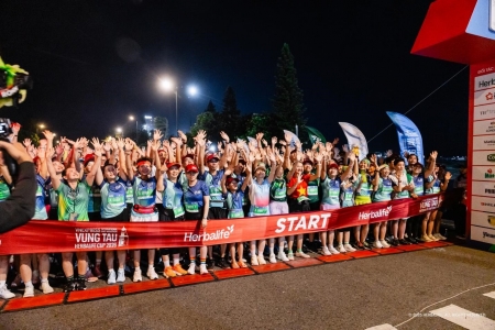 Herbalife Việt Nam tài trợ giải VnExpress Vung Tau International Half Marathon Herbalife Cup 2026