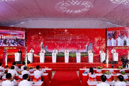 Khang Điền khởi công dự án chỉnh trang đô thị khu Mả Lạng và chợ Gà - Gạo