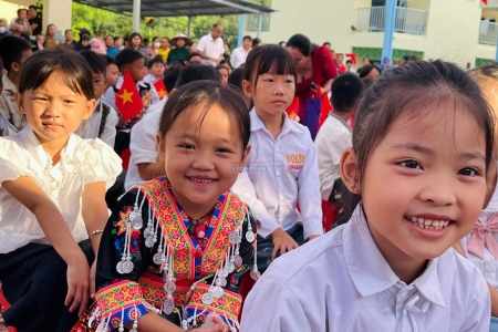 Rộn ràng không khí khai giảng năm học mới tại Thanh Hóa