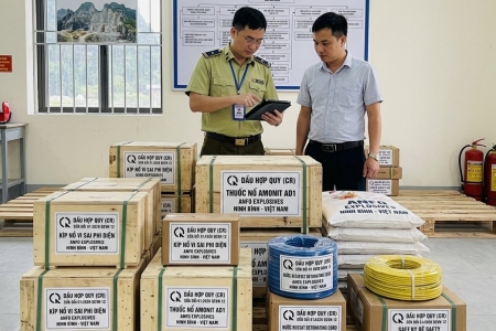 Ninh Bình tăng cường quản lý vật liệu nổ công nghiệp theo quy định mới