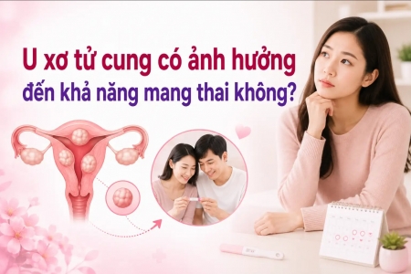 U xơ tử cung có ảnh hưởng đến khả năng mang thai không?