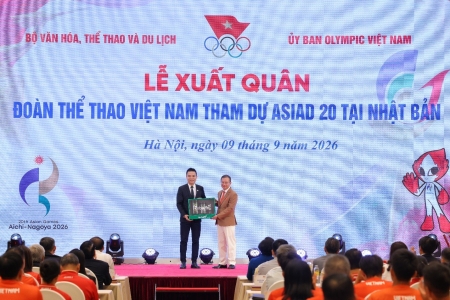 Herbalife Việt Nam đồng hành tổ chức Lễ Xuất quân của Đoàn Thể thao Việt Nam tham dự Ngày hội thể thao châu Á