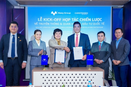 Meey Group ký kết hợp tác với Christensen Advisory về truyền thông chiến lược và quan hệ nhà đầu tư