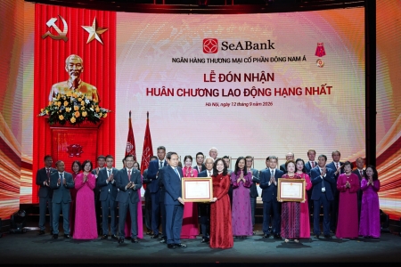 Doanh nhân Nguyễn Thị Nga được trao tặng Danh hiệu Anh hùng Lao động, SeABank đón nhận Huân chương Lao động hạng Nhất & Bằng khen của Bộ Công an