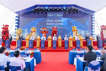 Khởi công khu nhà ở xã hội Soul Center Vân Trung hơn 3.200 căn tại phường Nếnh (Bắc Ninh)