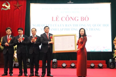 Bắc Ninh: Xây dựng phường Nhân Thắng thành đô thị dịch vụ gắn với sân bay quốc tế Gia Bình