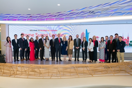 Prudential Việt Nam đón tiếp Nữ Thị trưởng Khu Trung tâm Tài chính London trong khuôn khổ chuyến thăm Việt Nam