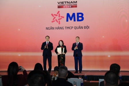 MB lần đầu vượt mốc 10.000 tỷ đồng nộp ngân sách, củng cố vị thế ngân hàng hàng đầu Việt Nam