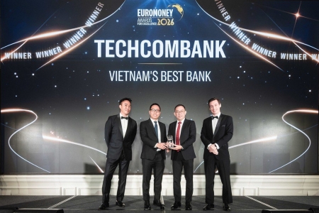 Techcombank lần thứ 6 liên tiếp được Euromoney vinh danh “Ngân hàng Tốt nhất Việt Nam”