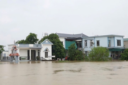 Ninh Bình: Lũ trên sông Hoàng Long, sông Đáy tiếp tục lên, cảnh báo rủi ro thiên tai cấp 3