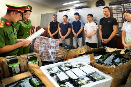 Thanh Hóa: Khởi tố đường dây sản xuất mực in giả quy mô hơn 5 tỷ đồng