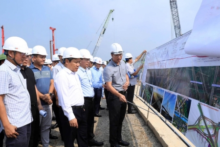 Chủ tịch TP Hà Nội Vũ Đại Thắng kiểm tra loạt dự án hạ tầng trọng điểm