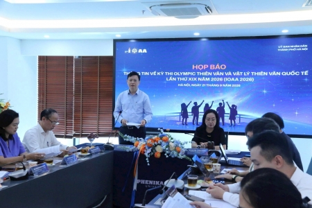 Hà Nội lần đầu đăng cai Olympic Thiên văn và Vật lý thiên văn