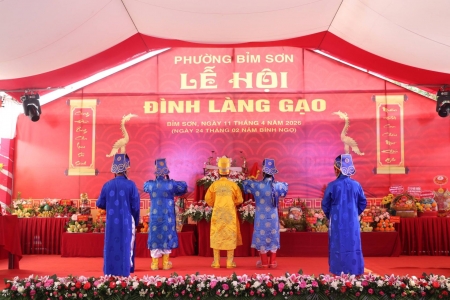 Thanh Hóa: Khai mạc Lễ hội truyền thống Đình Làng Gạo năm Bính Ngọ 2026